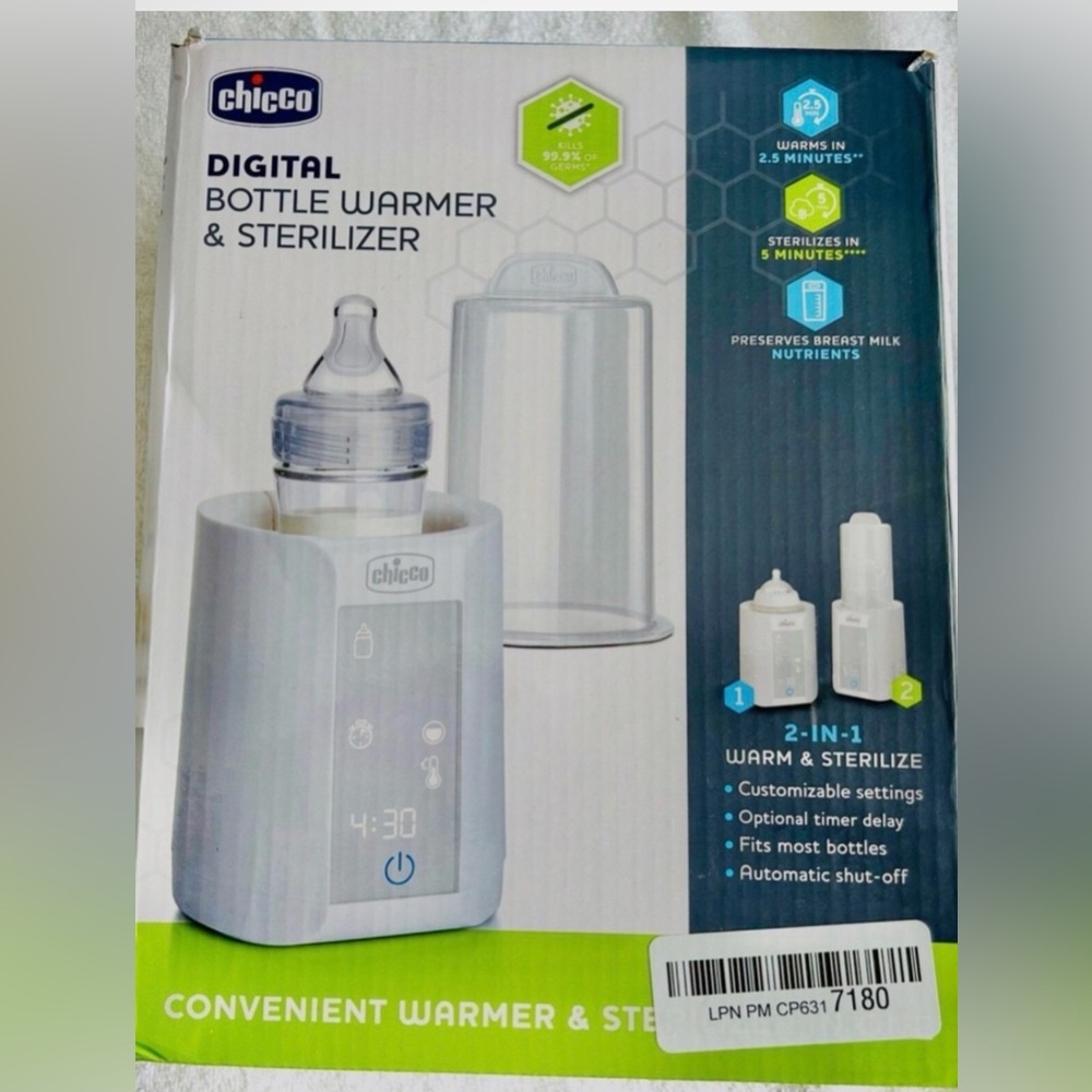 Chicco Digital Bottle Warmer & Sterilizer